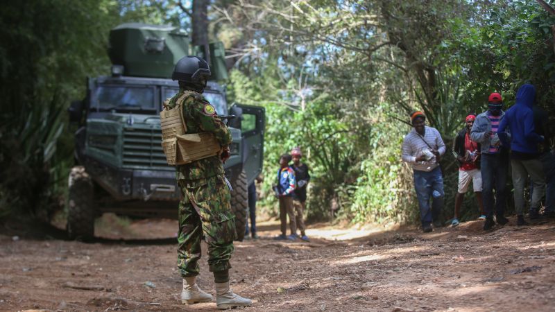 Kenyan officer killed in Haiti after gang ambush, as Rubio visits Caribbean to discuss Haitian security crisis news