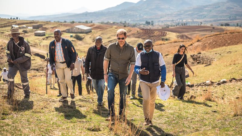 Prince Harry ‘in shock’ after quitting his African AIDS charity