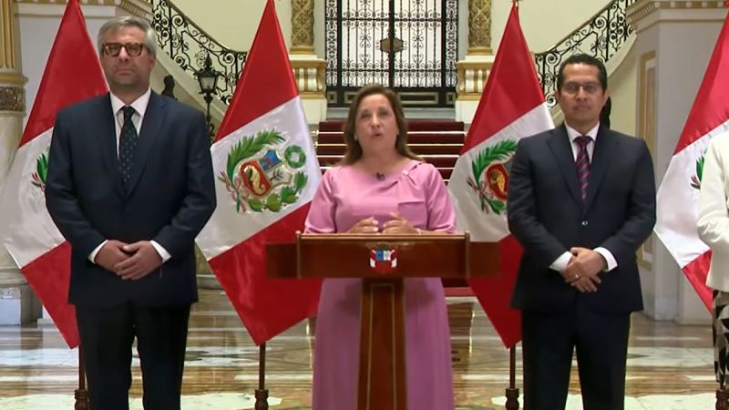 Peruvian president calls for general elections amid security crisis and yearslong political instability news